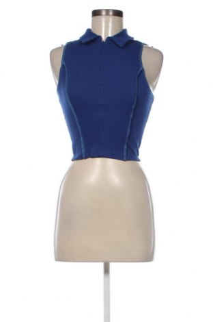 Γυναικείο αμάνικο μπλουζάκι Jennyfer, Μέγεθος XS, Χρώμα Μπλέ, Τιμή 10,82 €