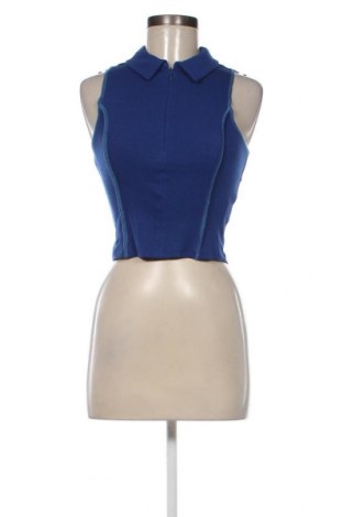Γυναικείο αμάνικο μπλουζάκι Jennyfer, Μέγεθος M, Χρώμα Μπλέ, Τιμή 7,25 €