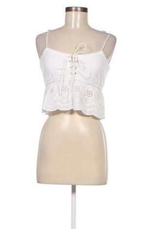 Γυναικείο αμάνικο μπλουζάκι Jennyfer, Μέγεθος XXS, Χρώμα Λευκό, Τιμή 4,54 €