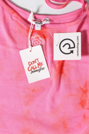 Γυναικείο αμάνικο μπλουζάκι Jennyfer, Μέγεθος L, Χρώμα Ρόζ , Τιμή 1,73 €