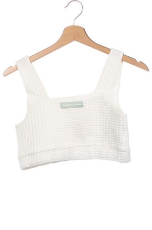 Γυναικείο αμάνικο μπλουζάκι Jennyfer, Μέγεθος XS, Χρώμα Λευκό, Τιμή 3,03 €