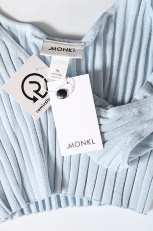 Γυναικείο αμάνικο μπλουζάκι Monki, Μέγεθος XL, Χρώμα Μπλέ, Τιμή 3,90 €