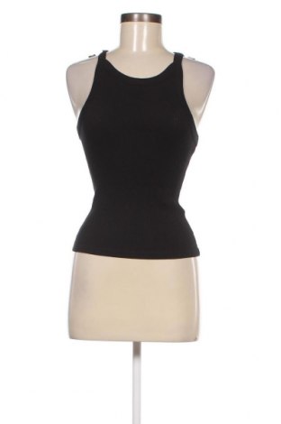 Γυναικείο αμάνικο μπλουζάκι Monki, Μέγεθος S, Χρώμα Μαύρο, Τιμή 7,36 €