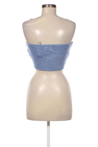 Γυναικείο αμάνικο μπλουζάκι NA-KD, Μέγεθος L, Χρώμα Μπλέ, Τιμή 4,15 €