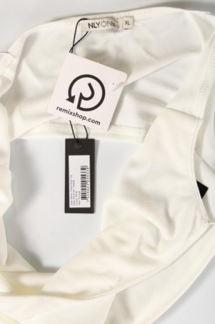 Γυναικείο αμάνικο μπλουζάκι Nly One, Μέγεθος XL, Χρώμα Λευκό, Τιμή 7,47 €