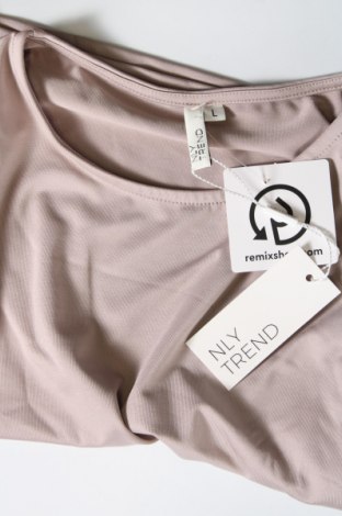 Γυναικείο αμάνικο μπλουζάκι Nly Trend, Μέγεθος L, Χρώμα  Μπέζ, Τιμή 2,38 €