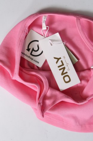 Γυναικείο αμάνικο μπλουζάκι ONLY, Μέγεθος S, Χρώμα Ρόζ , Τιμή 2,56 €