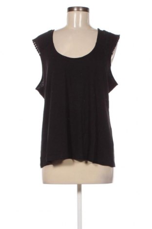Γυναικείο αμάνικο μπλουζάκι Oviesse, Μέγεθος XXL, Χρώμα Μαύρο, Τιμή 6,60 €