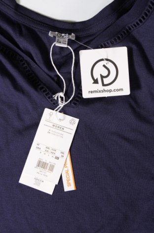 Γυναικείο αμάνικο μπλουζάκι Oviesse, Μέγεθος XXL, Χρώμα Μπλέ, Τιμή 6,60 €