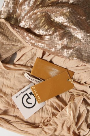Γυναικείο αμάνικο μπλουζάκι Phard, Μέγεθος S, Χρώμα  Μπέζ, Τιμή 3,46 €