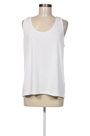 Γυναικείο αμάνικο μπλουζάκι Pieces, Μέγεθος XL, Χρώμα Λευκό, Τιμή 7,99 €
