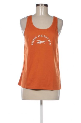 Γυναικείο αμάνικο μπλουζάκι Reebok, Μέγεθος M, Χρώμα Πορτοκαλί, Τιμή 19,18 €