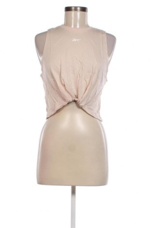 Γυναικείο αμάνικο μπλουζάκι Reebok, Μέγεθος XL, Χρώμα  Μπέζ, Τιμή 19,18 €