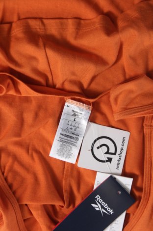 Damska koszulka na ramiączkach Reebok, Rozmiar L, Kolor Pomarańczowy, Cena 82,63 zł