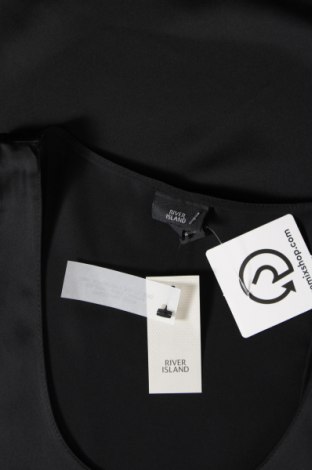 Γυναικείο αμάνικο μπλουζάκι River Island, Μέγεθος XS, Χρώμα Μαύρο, Τιμή 3,04 €