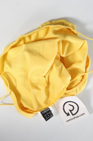 Γυναικείο αμάνικο μπλουζάκι SHEIN, Μέγεθος XS, Χρώμα Κίτρινο, Τιμή 3,39 €