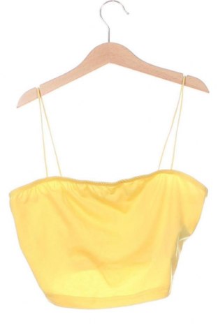 Γυναικείο αμάνικο μπλουζάκι SHEIN, Μέγεθος XS, Χρώμα Κίτρινο, Τιμή 3,99 €