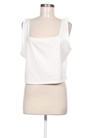 Damska koszulka na ramiączkach SHEIN, Rozmiar 3XL, Kolor Biały, Cena 11,90 zł