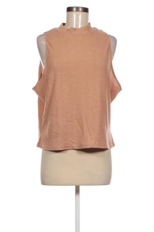 Γυναικείο αμάνικο μπλουζάκι SHEIN, Μέγεθος 4XL, Χρώμα  Μπέζ, Τιμή 8,04 €