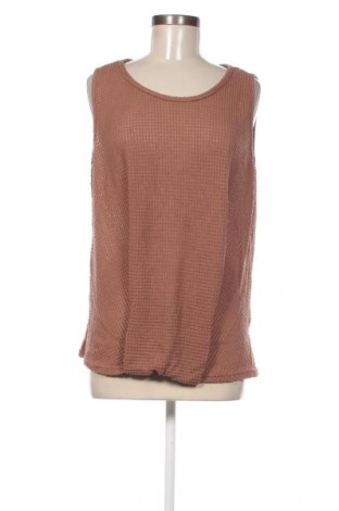 Γυναικείο αμάνικο μπλουζάκι SHEIN, Μέγεθος S, Χρώμα Καφέ, Τιμή 1,61 €