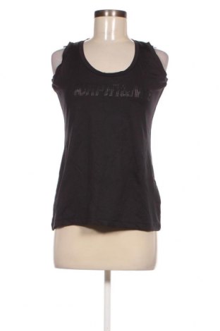 Γυναικείο αμάνικο μπλουζάκι Sixty, Μέγεθος L, Χρώμα Μαύρο, Τιμή 2,93 €