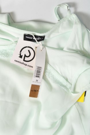 Γυναικείο αμάνικο μπλουζάκι Tally Weijl, Μέγεθος M, Χρώμα Πράσινο, Τιμή 10,82 €