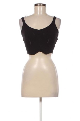 Γυναικείο αμάνικο μπλουζάκι Tally Weijl, Μέγεθος S, Χρώμα Μαύρο, Τιμή 4,02 €