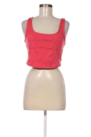 Γυναικείο αμάνικο μπλουζάκι Tally Weijl, Μέγεθος L, Χρώμα Ρόζ , Τιμή 7,68 €
