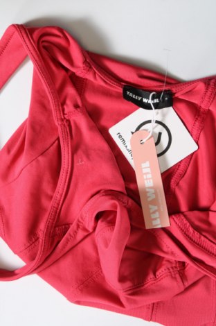 Γυναικείο αμάνικο μπλουζάκι Tally Weijl, Μέγεθος S, Χρώμα Ρόζ , Τιμή 7,68 €