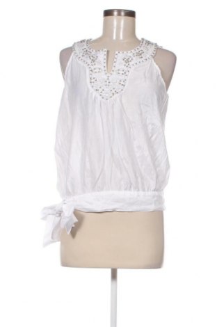 Γυναικείο αμάνικο μπλουζάκι Twenty One, Μέγεθος M, Χρώμα Λευκό, Τιμή 6,62 €