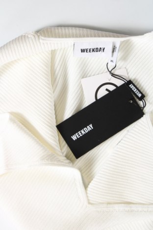 Tricou de damă Weekday, Mărime XL, Culoare Alb, Preț 39,48 Lei