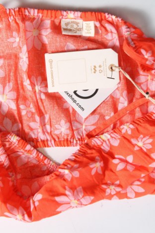 Γυναικείο αμάνικο μπλουζάκι Wrangler, Μέγεθος L, Χρώμα Πορτοκαλί, Τιμή 12,78 €