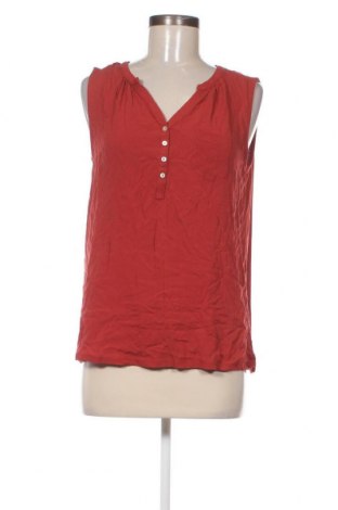 Γυναικείο αμάνικο μπλουζάκι Yessica, Μέγεθος S, Χρώμα Πορτοκαλί, Τιμή 2,67 €
