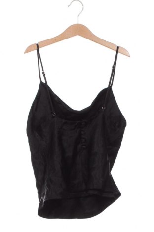 Γυναικείο αμάνικο μπλουζάκι Zara, Μέγεθος XS, Χρώμα Μαύρο, Τιμή 6,14 €