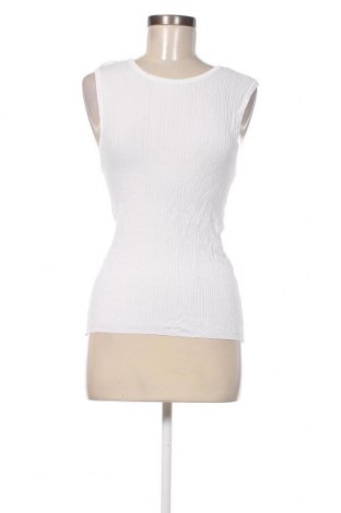 Γυναικείο αμάνικο μπλουζάκι Zara, Μέγεθος L, Χρώμα Λευκό, Τιμή 6,80 €