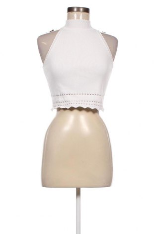 Γυναικείο αμάνικο μπλουζάκι Zara, Μέγεθος M, Χρώμα Λευκό, Τιμή 3,54 €