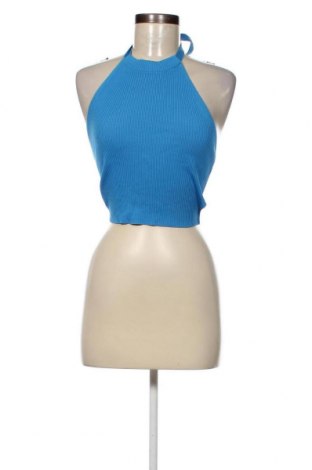 Γυναικείο αμάνικο μπλουζάκι Zara, Μέγεθος M, Χρώμα Μπλέ, Τιμή 3,67 €