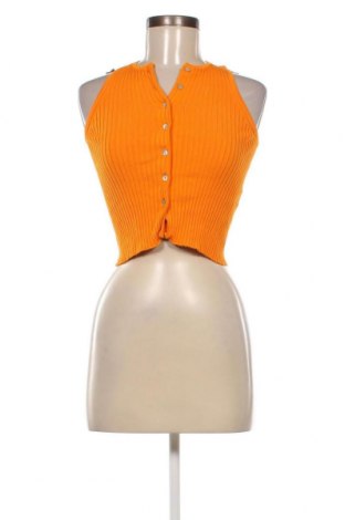 Γυναικείο αμάνικο μπλουζάκι Zara, Μέγεθος S, Χρώμα Πορτοκαλί, Τιμή 6,80 €