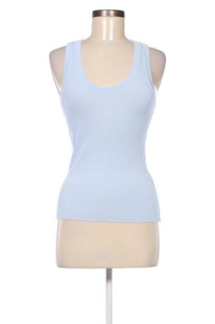 Γυναικείο αμάνικο μπλουζάκι Zara, Μέγεθος M, Χρώμα Μπλέ, Τιμή 3,88 €