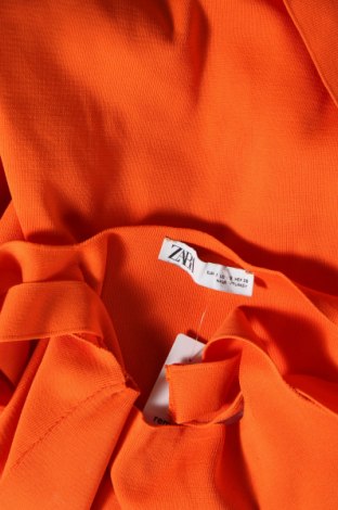 Damska koszulka na ramiączkach Zara, Rozmiar S, Kolor Pomarańczowy, Cena 27,59 zł