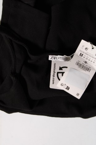 Tricou de damă Zara, Mărime M, Culoare Negru, Preț 61,03 Lei
