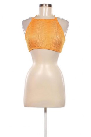 Γυναικείο αμάνικο μπλουζάκι Zara, Μέγεθος S, Χρώμα Πορτοκαλί, Τιμή 6,14 €