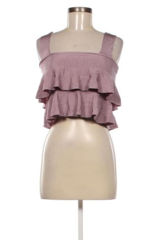 Γυναικείο αμάνικο μπλουζάκι Zara, Μέγεθος M, Χρώμα Βιολετί, Τιμή 3,88 €
