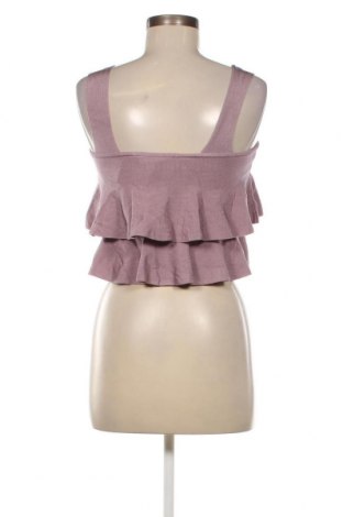 Γυναικείο αμάνικο μπλουζάκι Zara, Μέγεθος M, Χρώμα Βιολετί, Τιμή 6,80 €
