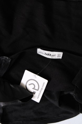 Дамски потник Zara Knitwear, Размер M, Цвят Черен, Цена 11,00 лв.