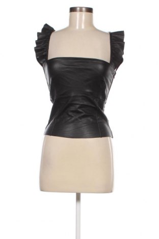 Γυναικείο αμάνικο μπλουζάκι Zara Knitwear, Μέγεθος M, Χρώμα Μαύρο, Τιμή 6,80 €