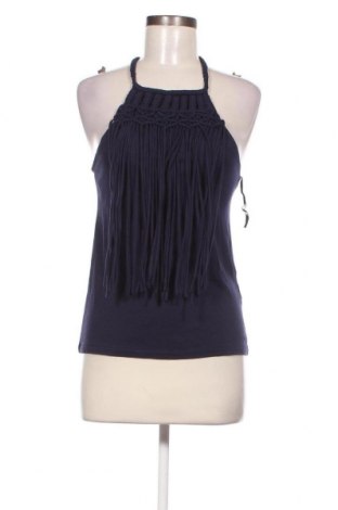 Γυναικείο αμάνικο μπλουζάκι Zara Trafaluc, Μέγεθος M, Χρώμα Μπλέ, Τιμή 14,64 €