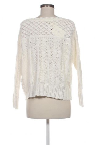 Дамски пуловер, Размер M, Цвят Бял, Цена 29,81 лв.