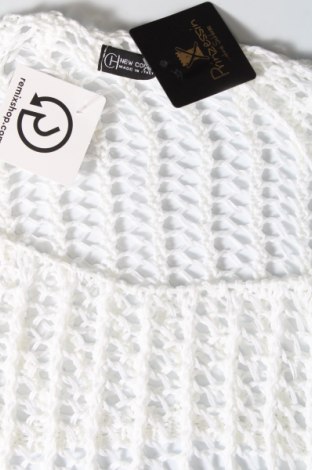 Дамски пуловер, Размер L, Цвят Бял, Цена 16,10 лв.