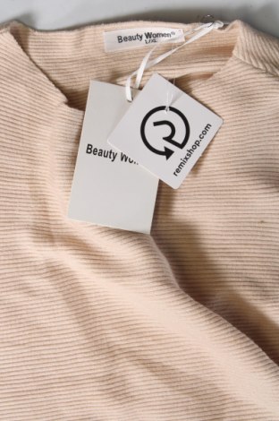 Γυναικείο πουλόβερ, Μέγεθος M, Χρώμα  Μπέζ, Τιμή 4,27 €